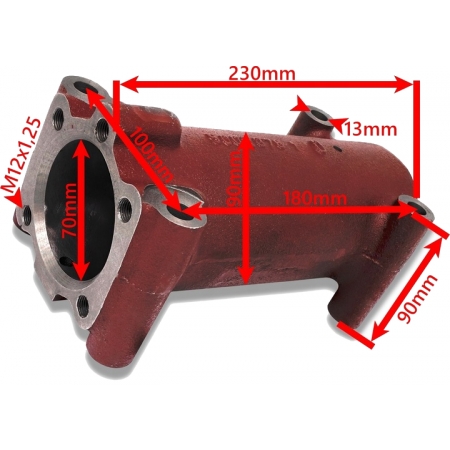 WZMOCNIONY CYLINDER KORPUSU PODNOŚNIKA URSUS C330