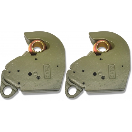 2x WZMOCNIONY HAK KOŃCÓWKA DO WSPAWANIA II KAT 2 z KULĄ 56x28