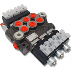 ROZDZIELACZ HYDRAULICZNY 3 SEK 50L ELEKTRYCZNY 12V