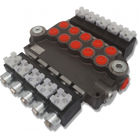 ROZDZIELACZ HYDRAULICZNY 5 SEK 80L ELEKTRYCZNY 12V