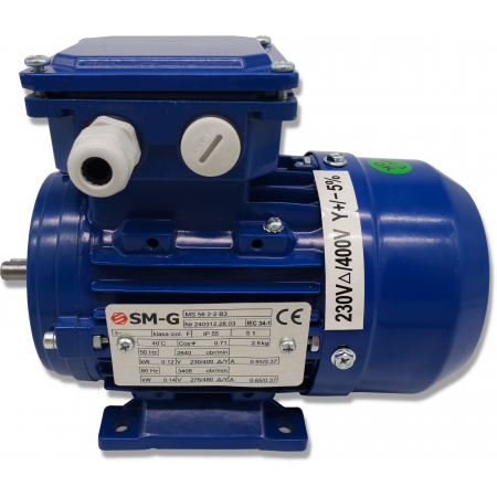 SILNIK ELEKTRYCZNY 0,12kW 400V 2840 OBR 3FAZOWY