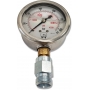 PRZYŁĄCZE ZŁĄCZE MANOMETRU 63mm A-B GW 1/4 - GZ 18