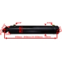 MOCNY SIŁOWNIK HYDRAULICZNY SMT1G 100x50 SKOK 300 Dwustronnego Działania