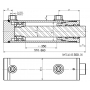 SIŁOWNIK HYDRAULICZNY SMTG 60x35 SKOK 350 2-STR