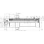 SIŁOWNIK HYDRAULICZNY PRZYCZEP 1600mm 12T WYWRÓT NA TYŁ + MOCOWANIA