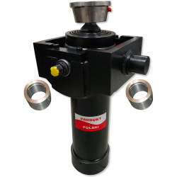 SIŁOWNIK HYDRAULICZNY PRZYCZEP 2150mm 17T WYWRÓT NA 3 STRONY + TULEJKI FI 50 mm