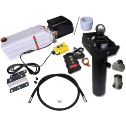 Hydraulika wywrotu 2m 520mm 5T 12V BEZPRZEWODOWA KIPRA PRZYCZEPKI