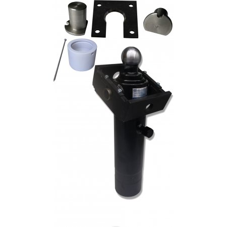 Hydraulika wywrotu 2m SKOK 520 5T 12V BEZPRZEWODOWY KIPRA PRZYCZEPKI + ZAWIASY I WYŁĄCZNIK