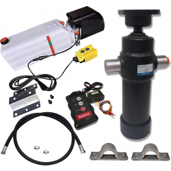 BEZPRZEWODOWY ZESTAW WYWROTU KIPRA 2,5m 700 mm 12V