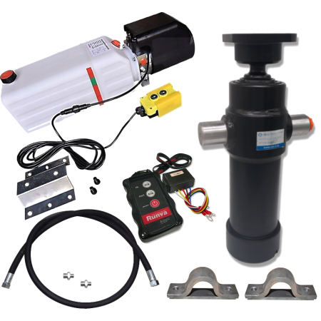 BEZPRZEWODOWY ZESTAW WYWROTU KIPRA 2,5m 700 mm 24V