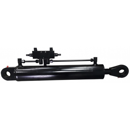 SIŁOWNIK HYDRAULICZNY 90x45 SKOK 500 mm + ZAWÓR