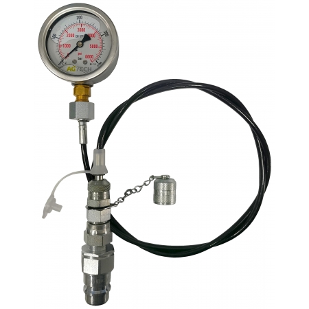 Zestaw Pomiaru Ciśnienia Hydrauliki z Wtykiem Euro M18 - 400bar - M16x2 Zestaw Pomiaru Ciśnienia Hydrauliki z Wtykiem Euro M18 - 400bar - M16x2