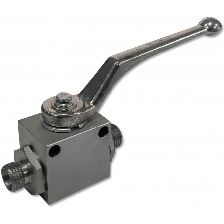 ZAWÓR HYDRAULICZNY RĘCZNY KULOWY 2 DROGOWY M16x1,5 20L