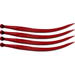 4x ZĄB ŁADOWACZA WYGIĘTY 680 mm CHWYTAKA KROKODYLA TURA WIDŁY