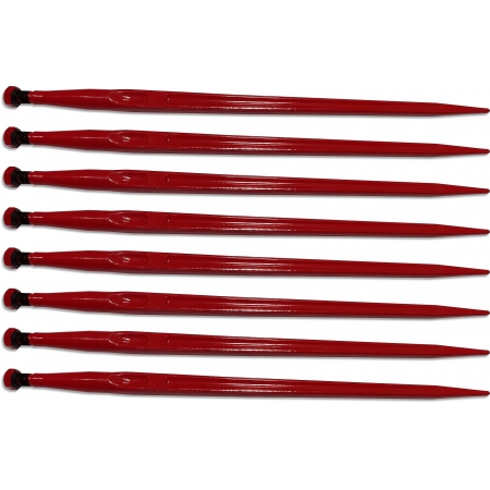 8x ZĄB ŁADOWACZA PROSTY 810 mm CHWYTAKA KROKODYLA TURA WIDŁY