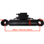 Siłownik hydrauliczny cylinder do pługa obrotowego SMT2 80x40 SKOK 236 mm