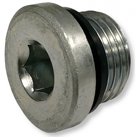 KOREK HYDRAULICZNY Z USZCZELNIENIEM GWINT BSP 3/8'