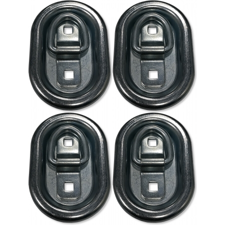 KPL 4x Uchwyty mocowania ładunku ocynk 149x109 WZMOCNIONE