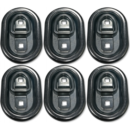 KPL 6x Uchwyty mocowania ładunku ocynk 149x109 WZMOCNIONE