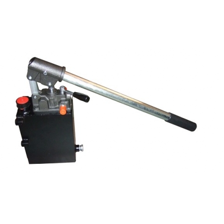 POMPA HYDRAULICZNA RĘCZNA DWUSTRONNA+ZBIORNIK 10L