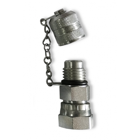PRZYŁĄCZE POMIAROWE M16x2 - M18x1.5 12L Z NAKRĘTKĄ